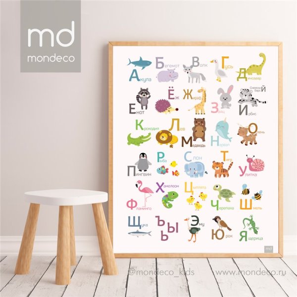 Детские плакаты на стену