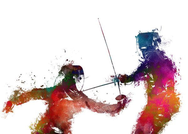 Фехтование плакат