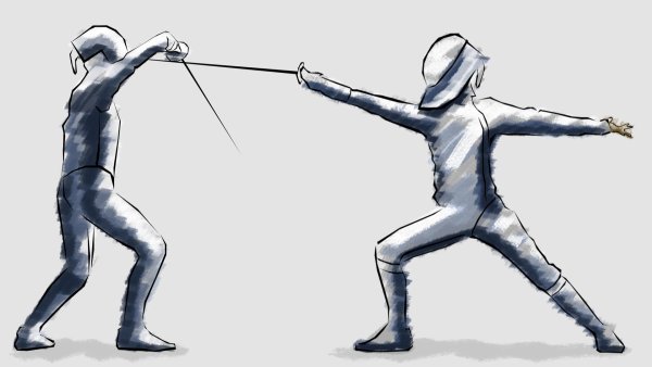 Плакаты по фехтованию