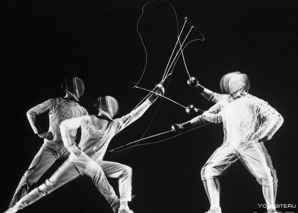 Постер фехтование