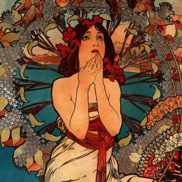 Альфонс Муха салон ста