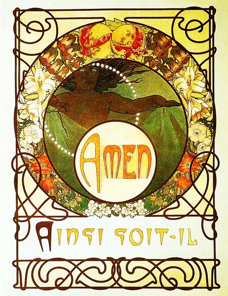 Альфонс Муха абсент