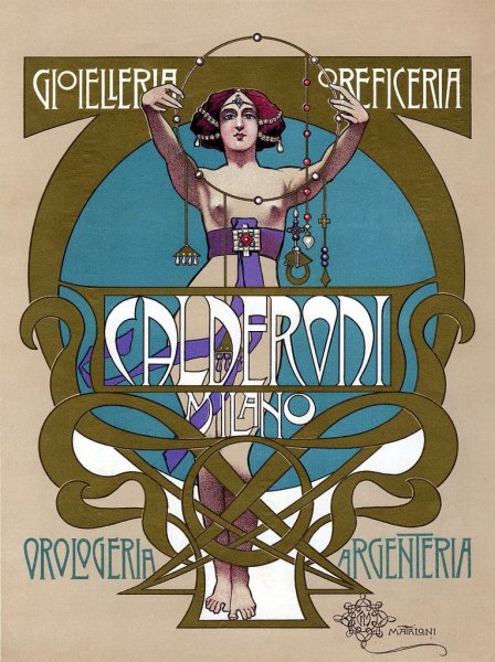 Альфонс Муха моет Шандон