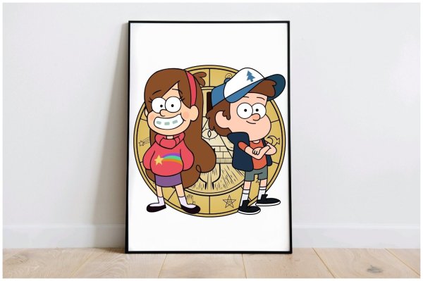 Гравити Фолз плакат Постер