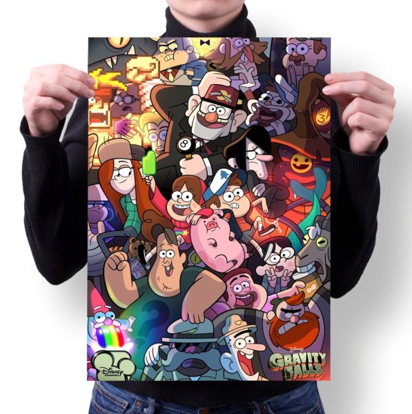 Гравити Фолз 4к Постер
