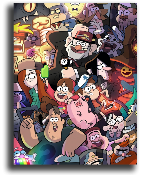 Постер "Гравити Фолз"