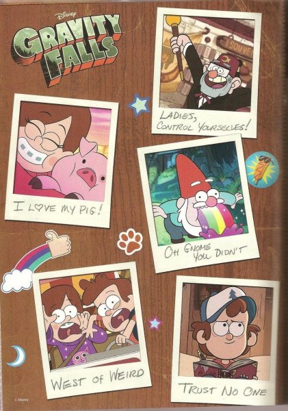 Гравити Фолз очень странные дела