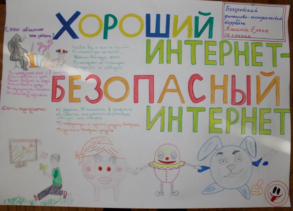 Плакат на тему интернет