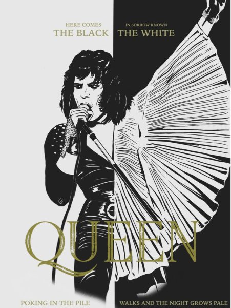 Постеры группы куин