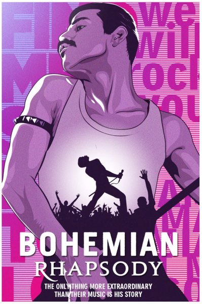 Плакат группы Квин