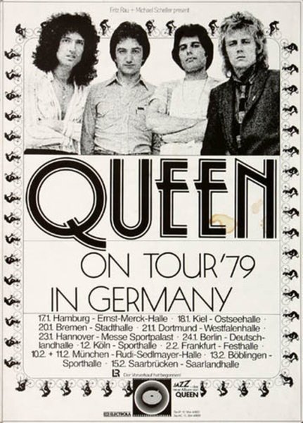 Queen Band плакат