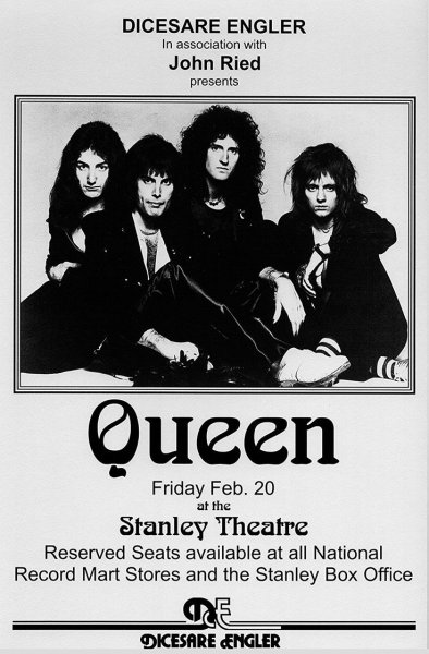 Queen Band плакат
