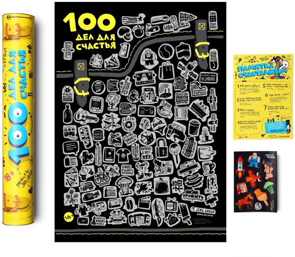 Скретч Постер