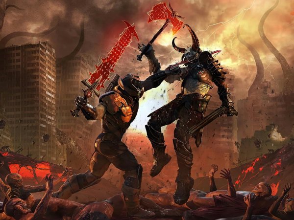 Дум Этернал Мародер арт