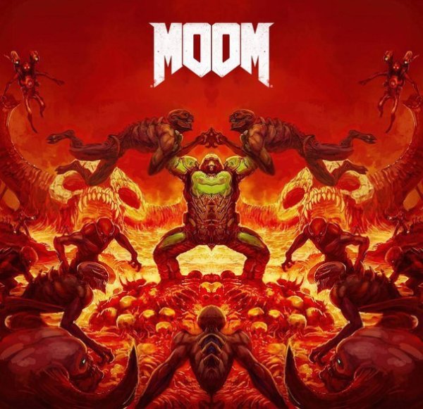 Doom 2016 обложка игры