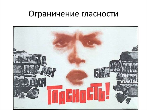 Перестройка в СССР ускорение и гласность