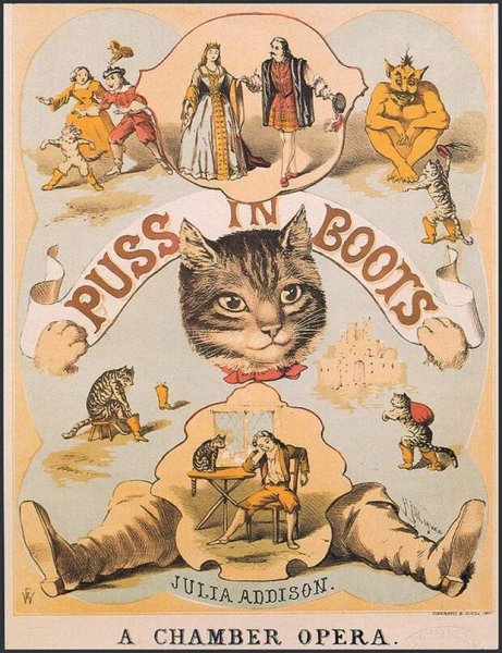 Винтажные постеры с котами