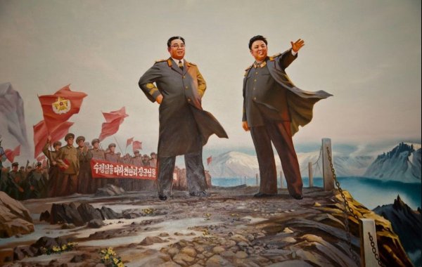 Северокорейская живопись Ким Чен