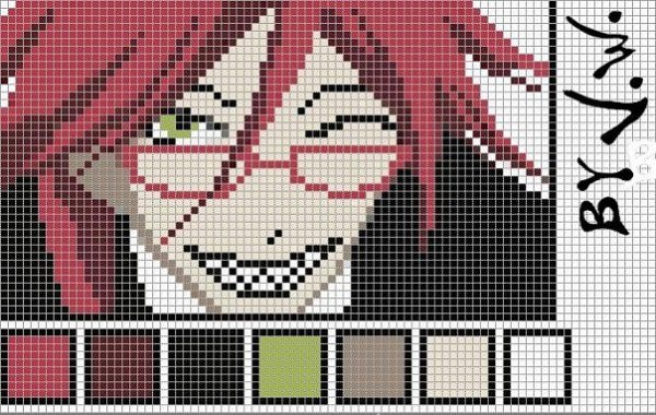 Схемы фенечек прямым плетением аниме