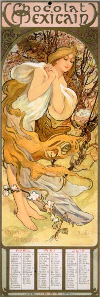 Альфонс Муха плакаты и реклама