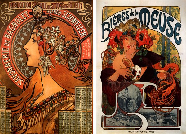 Альфонс Муха реклама