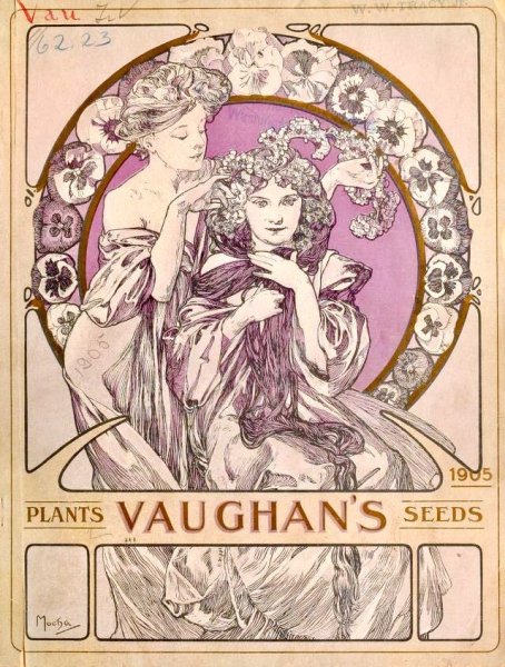 Альфонс Муха Сара Бернар