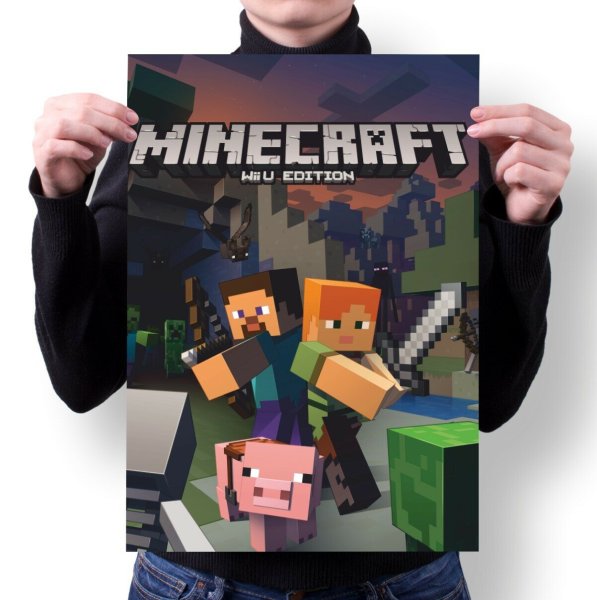 Minecraft плакат