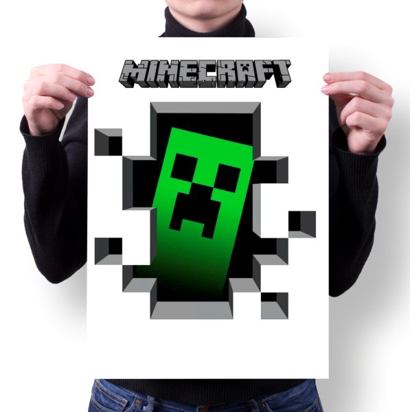 Плакат МАЙНКРАФТА