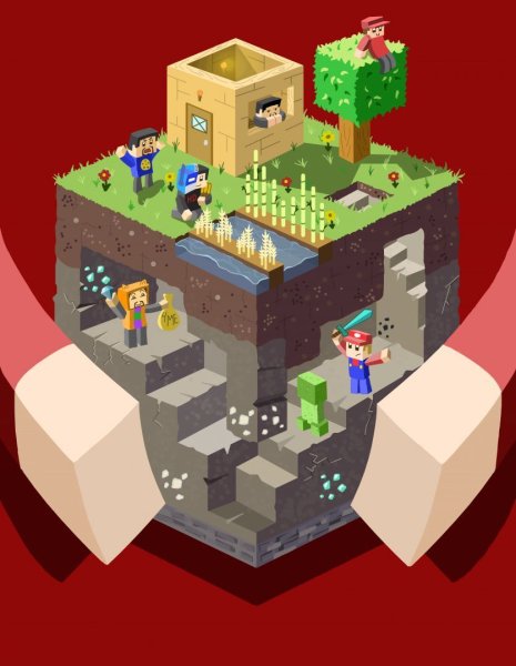 Майнкрафт Постер