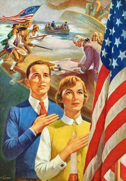 Постеры в американском стиле