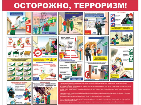 Плакаты по терроризму