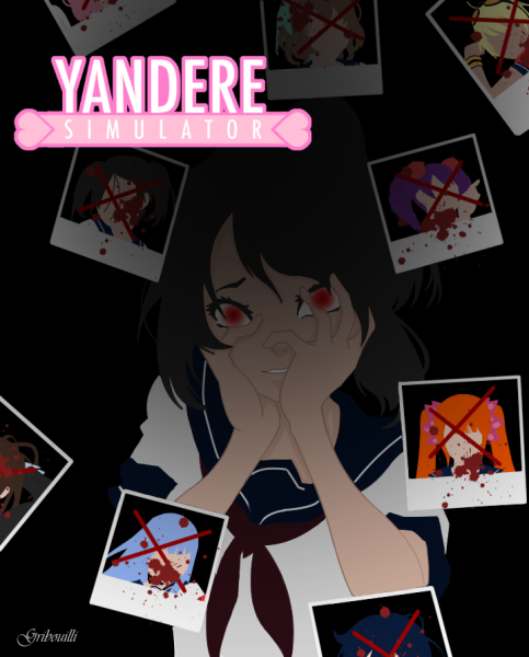 Яндере симулятор плакат