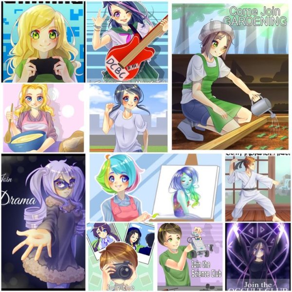 Яндере симулятор Постер