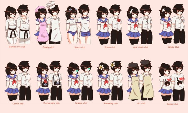 Арт клуб Яндере симулятор