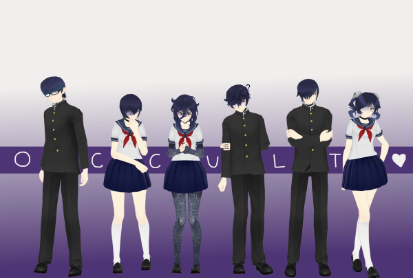 Оккультисты из Яндере симулятор