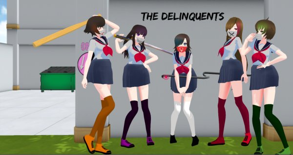 Яндере симулятор косплей соперниц