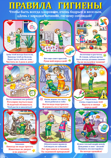 Поавга гигиены для детей