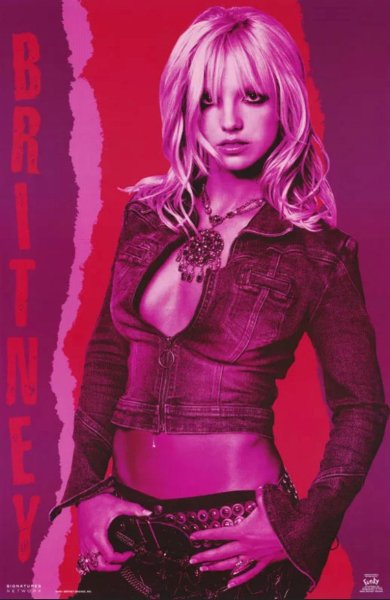 Бритни Спирс знаменитые постеры