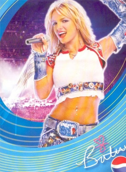 Бритни Спирс в рекламе пепси 2002