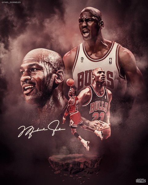Michael Jordan Постер
