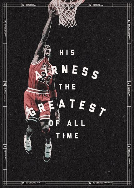 Майкл Джордан Постер