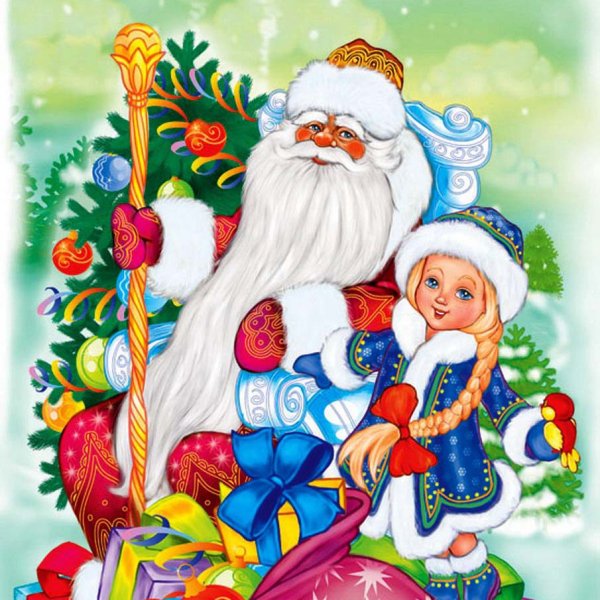 Дед Мороз и Снегурочка детские