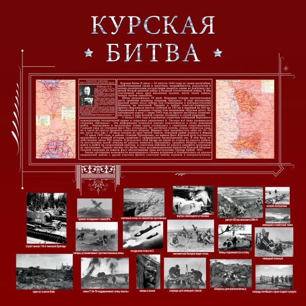 Курская битва стенд