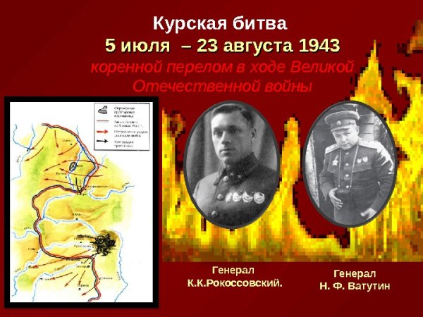 Курская битва стенд
