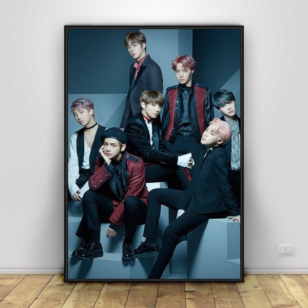 Группа BTS плакаты