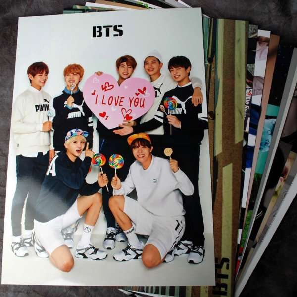 Большие плакаты BTS