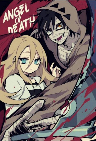 Обложка аниме ангел кровопролития