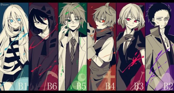 Герои аниме ангел кровопролития