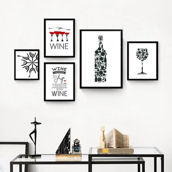 Постеры в интерьере кухни