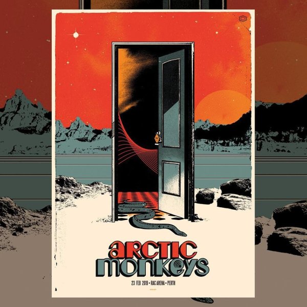 Постер группы Arctic Monkeys